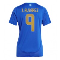 Argentiina Julian Alvarez #9 Vieraspaita Naiset Copa America 2024 Lyhythihainen